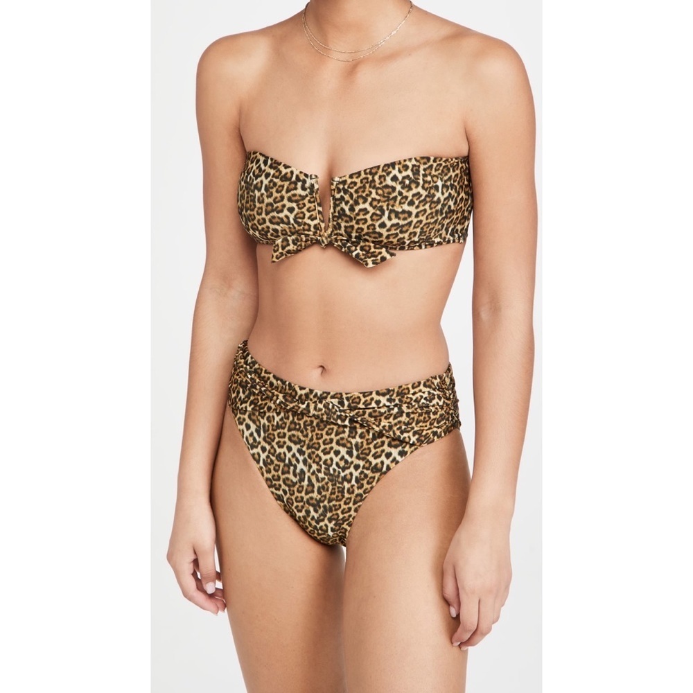 Solido 2 Piece Bikini Set In Leopard